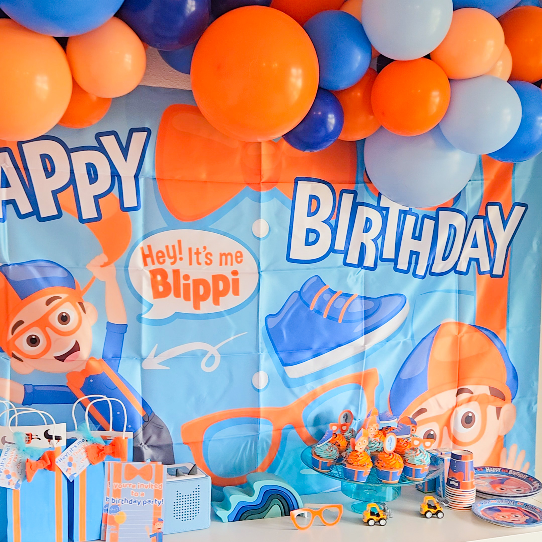Blippi Birthday Party Printables & Party Supplies – Ashley McLaughlin for Free Printable Blippi Birthday Invitations